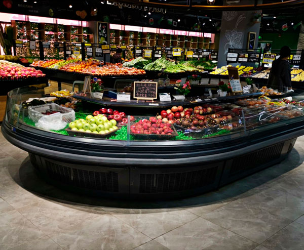 圓形環島風幕柜